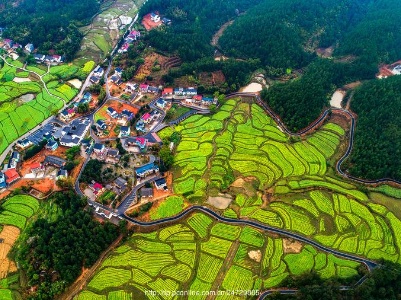 万安：脱贫小山村 “晒” 起年味“数幸福”