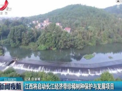 江西将启动长江经济带珍稀树种保护与发展项目