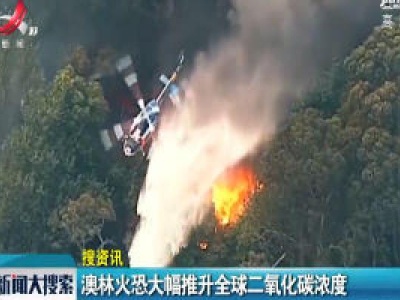 澳林火恐大幅推升全球二氧化碳浓度