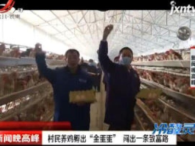 九江都昌：村民养鸡孵出“金蛋蛋” 闯出一条致富路