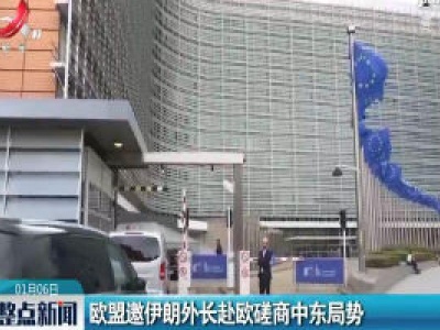 欧盟邀伊朗外长赴欧磋商中东局势