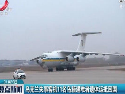 乌克兰失事客机11名乌籍遇难者遗体运抵回国