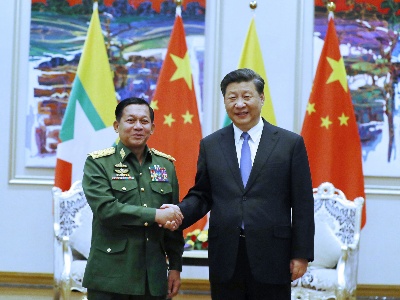 习近平会见缅甸国防军总司令