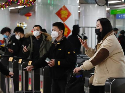 中国大年三十发送旅客5060万人次 民航下降15%