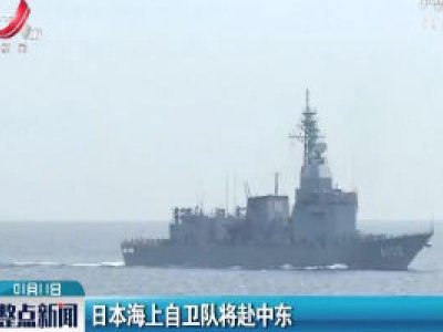 日本海上自卫队将赴中东