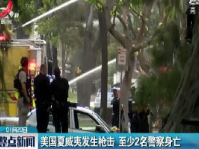 美国夏威夷发生枪击 至少2名警察身亡