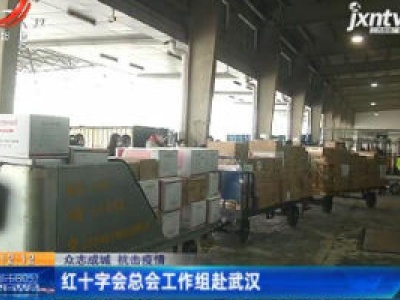 【众志成城 抗击疫情】红十字会总会工作组赴武汉