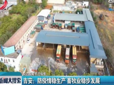 【众志成城 抗击疫情】吉安：防疫情稳生产 畜牧业稳步发展