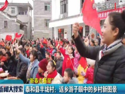 【新春走基层】泰和县丰垅村：返乡游子眼中的乡村新图景
