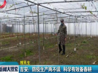 吉安：防疫生产两不误 科学有效备春耕 