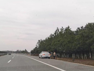 高速停车聚众聊天 民警及时批评教育