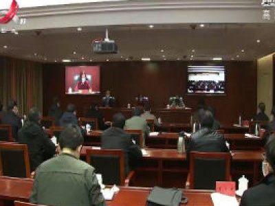 我省召开应对疫情推动商务经济增长电视电话会议