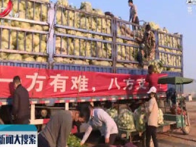 【众志成城 抗击疫情】乐平菜农捐赠20吨新鲜蔬菜运往武汉