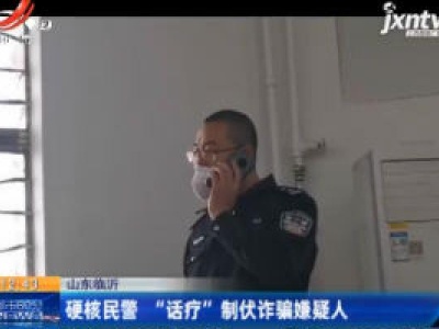 山东临沂：硬核民警“话疗”制伏诈骗嫌疑人