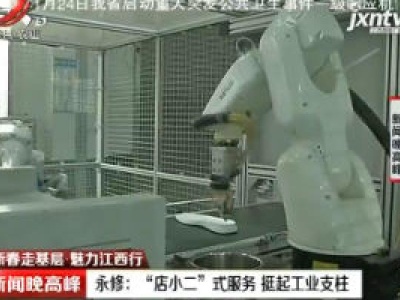 【新春走基层·魅力江西行】永修：“店小二”式服务 挺起工业支柱