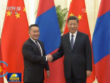 习近平同蒙古国总统会谈