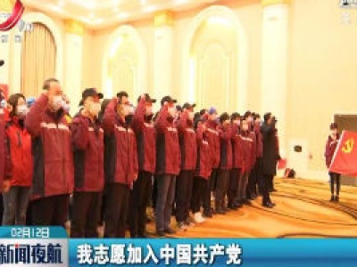 【众志成城 抗击疫情】铮铮誓言 党徽闪耀：他们在党旗下宣誓