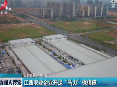 【众志成城 抗击疫情】江西农业企业开足“马力”保供应
