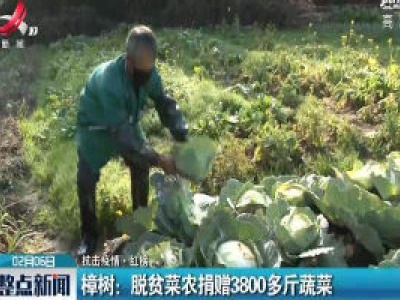 【抗击疫情·红榜】樟树：脱贫菜农捐赠3800多斤蔬菜