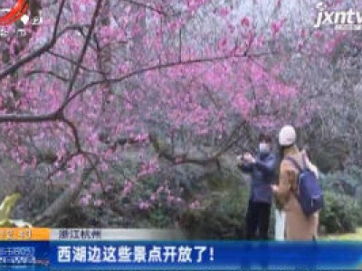 浙江杭州：西湖边这些景点开放了！