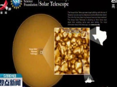 美国望远镜拍到最高清太阳图像