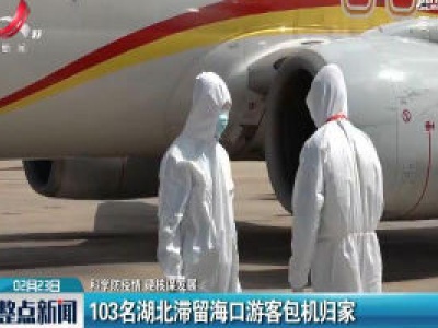 【科学防疫情 硬核谋发展】103名湖北滞留海口游客包机归家