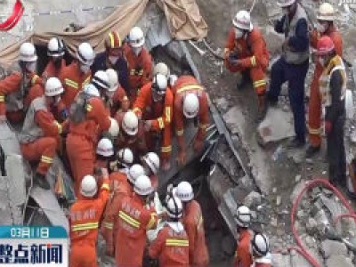 被困69小时 泉州塌楼事故一男子获救