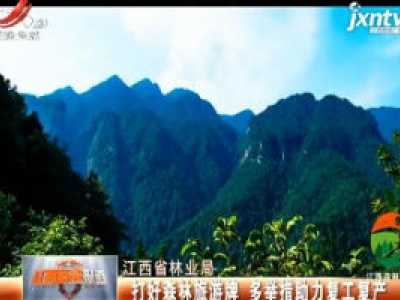 江西省林业局：打好森林旅游牌 多举措助力复工复产