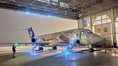ARJ21-700飞机计划下月江西首航