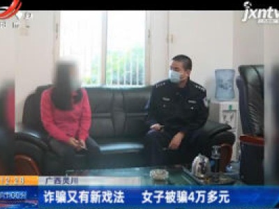 广西灵川：诈骗又有新戏法 女子被骗4万多元