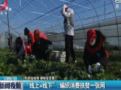 【科学战疫情 硬核促发展】“线上+线下”:编织消费扶贫一张网