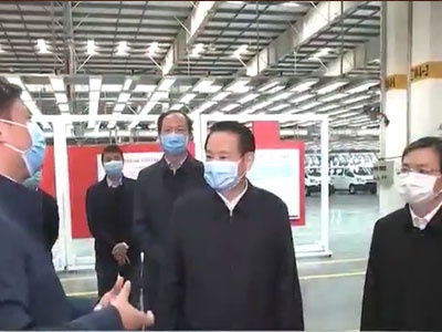 易炼红在江铃集团调研时强调 齐心协力促进企业尽快恢复产能 迎接市场复苏回暖“第一缕阳光”