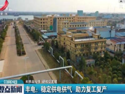 【科学战疫情 硬核促发展】丰电：稳定供电供气 助力复工复产