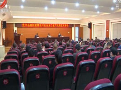 宜丰县举办支持企业复工复产政银企对接会