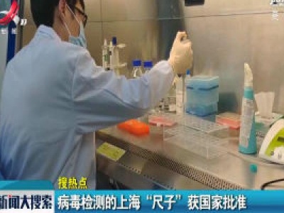 【搜热点】病毒检测的上海“尺子”获国家批准