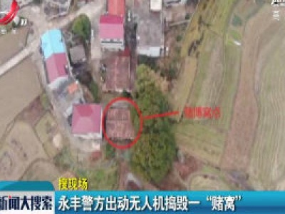【搜现场】永丰警方出动无人机捣毁一“赌窝”