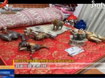 陕西铜川：警方破获特大倒卖文物案 追缴文物356件