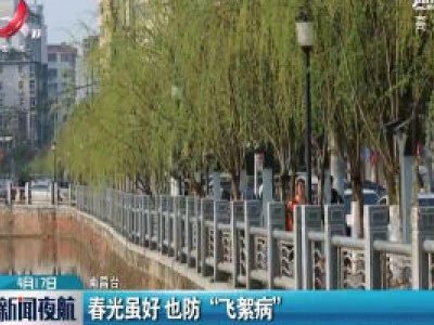 南昌：春光虽好 也防“飞絮病”