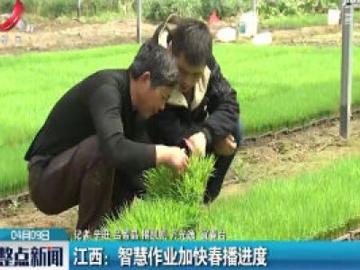 江西：智慧作业加快春播进度