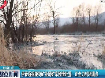 伊春通报鹿鸣矿业尾矿库险情处置：正全力封堵漏点
