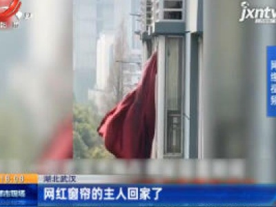 湖北武汉：网红窗帘的主人回家了