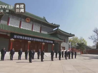 独家视频丨习近平等在北京参加悼念