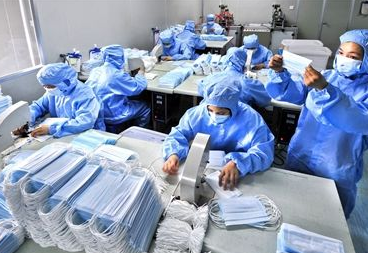 江西口罩远销86个国家和地区 疫情发生以来已出口2亿只