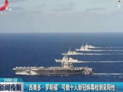 “西奥多·罗斯福”号数十人新冠病毒检测呈阳性