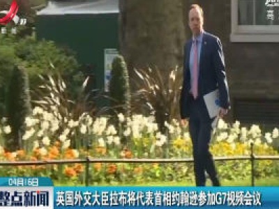 英国外交大臣拉布将代表首相约翰逊参加G7视频会议