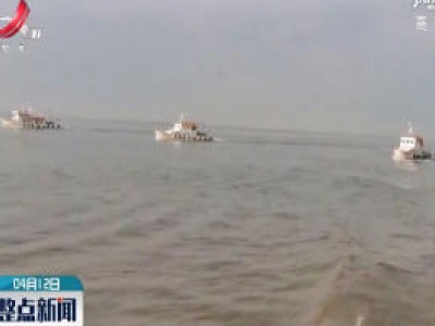 多部门联合清理整治长江口水域非法捕捞