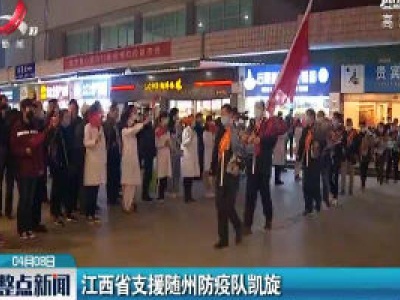 江西省支援随州防疫队凯旋