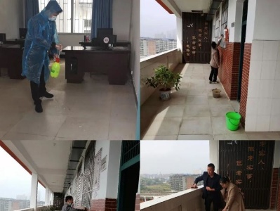 防疫有我 爱卫同行——民和五小组织开展爱国卫生运动