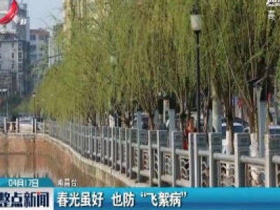 南昌：春光虽好 也防“飞絮病”