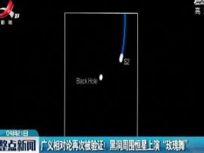 广义相对论再次被验证！黑洞周围恒星上演“玫瑰舞”